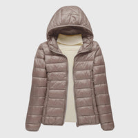 Khaki met capuchon
