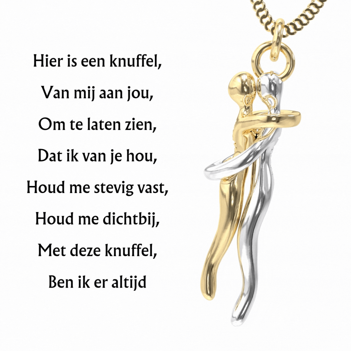 Amara Omhelzing Ketting - Altijd dichtbij