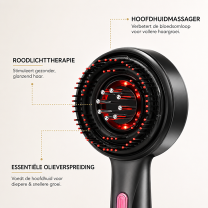 GlowRoot Pro | Massageborstel Red Light Therapy