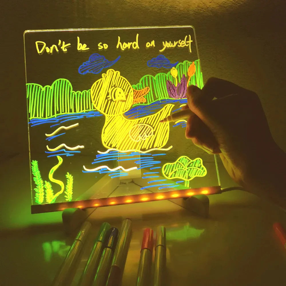 GlowSketch | Het Tekenbord dat 's Avonds Gaat Gloeien