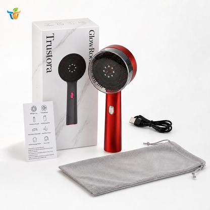 GlowRoot Pro | Massageborstel Red Light Therapy