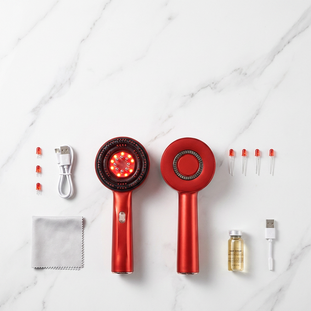 GlowRoot Pro | Massageborstel Red Light Therapy