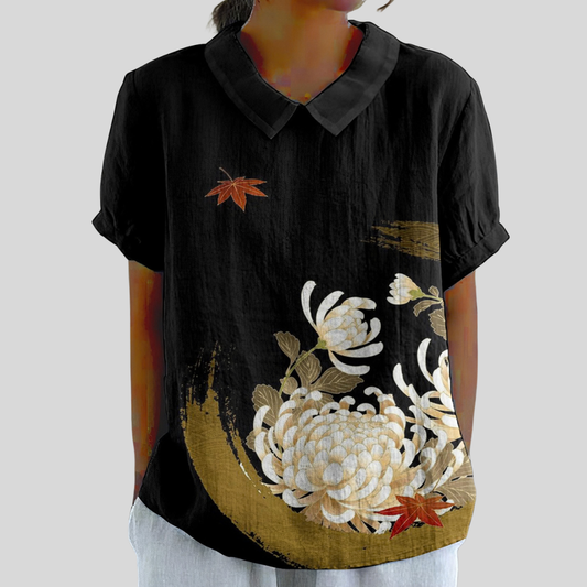 Sytske | Sierlijke Bloementuin Blouse