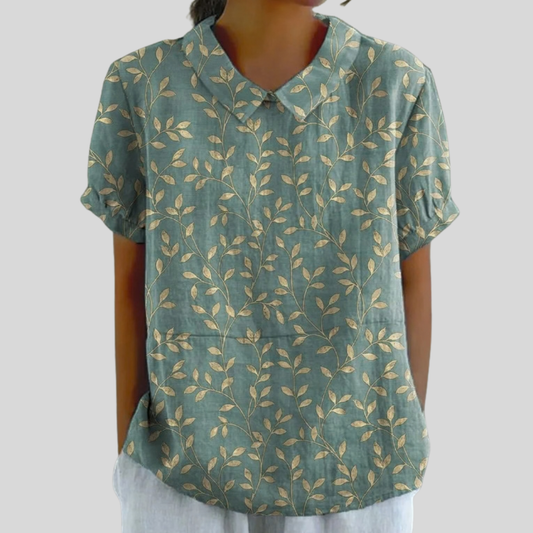Alida | Elegante Blouse met Kraag
