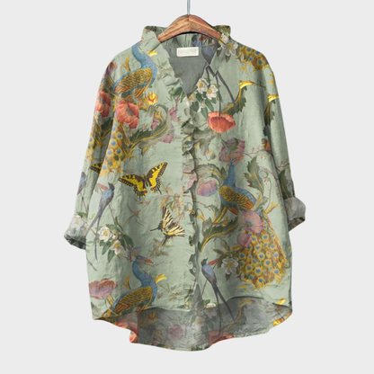 Aukje | Sierlijke Ruffle Blouse