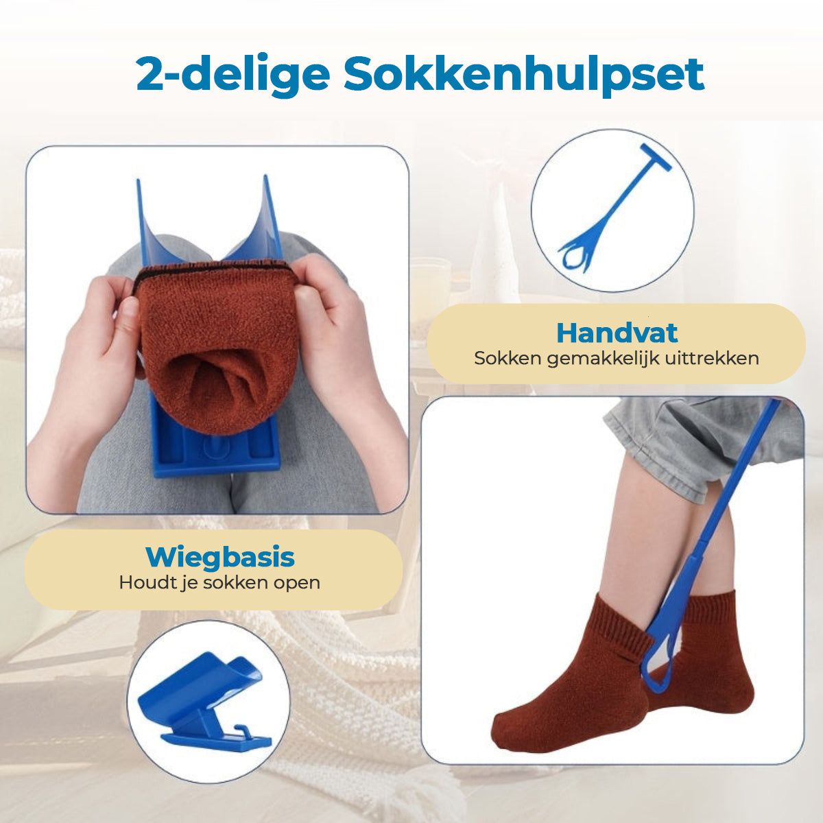 EasySock Pro | ComfortFit Sokkenhulp
