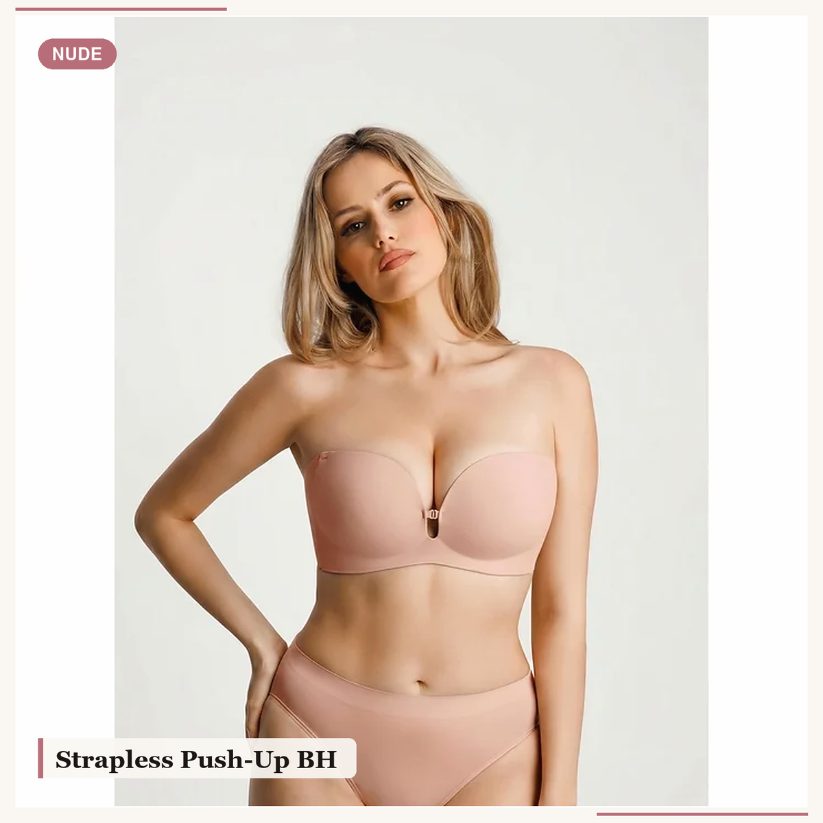 Strapless Push Up BH