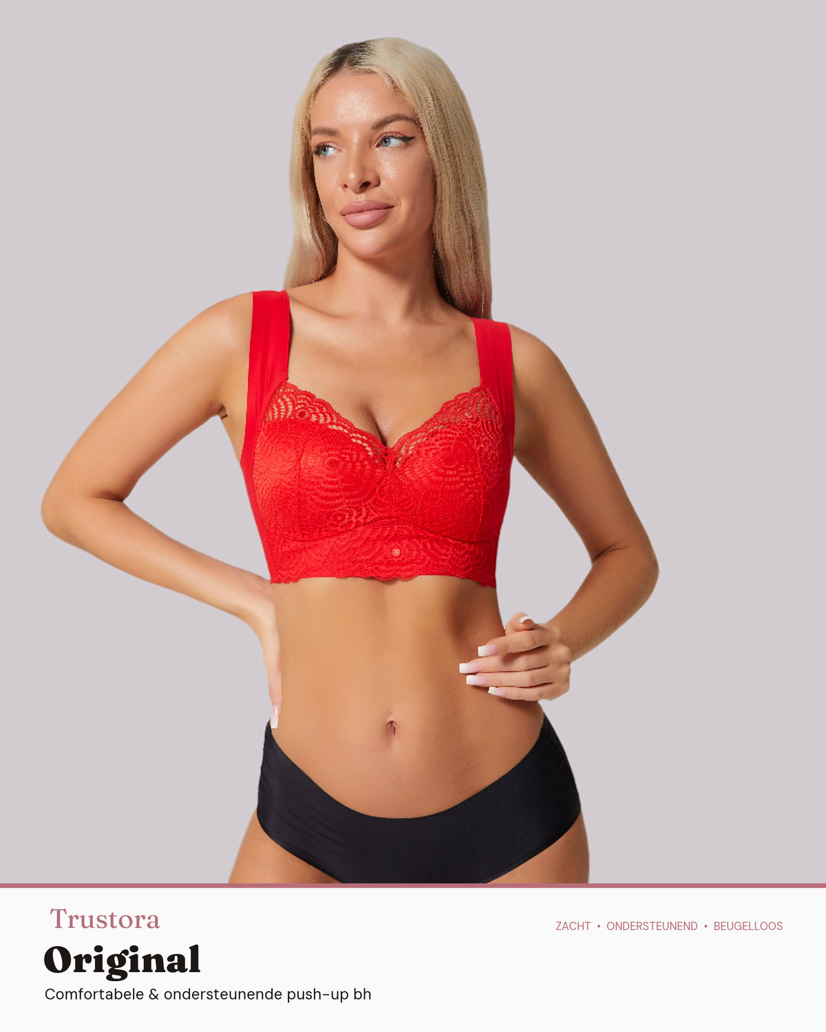 Trustora® Original - Comfortabele & Ondersteunende Push-Up Bh