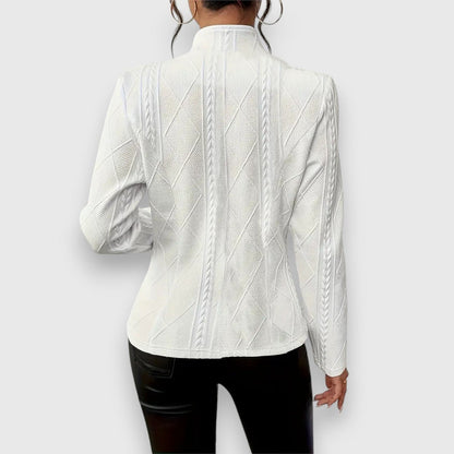 Famke | Verfijnd Getextureerd Vest
