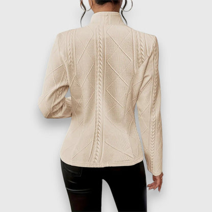 Famke | Verfijnd Getextureerd Vest
