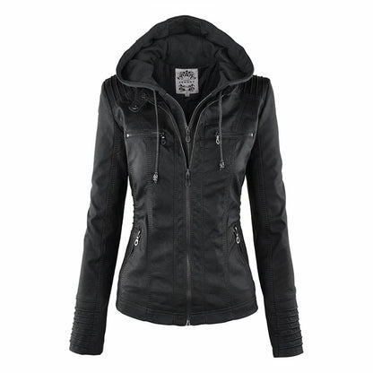 Charlotte | Verfijnd Capuchonjack met Afneembare Capuchon