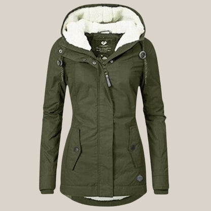 Elsje | Warmgevoerde Winterparka met Capuchon